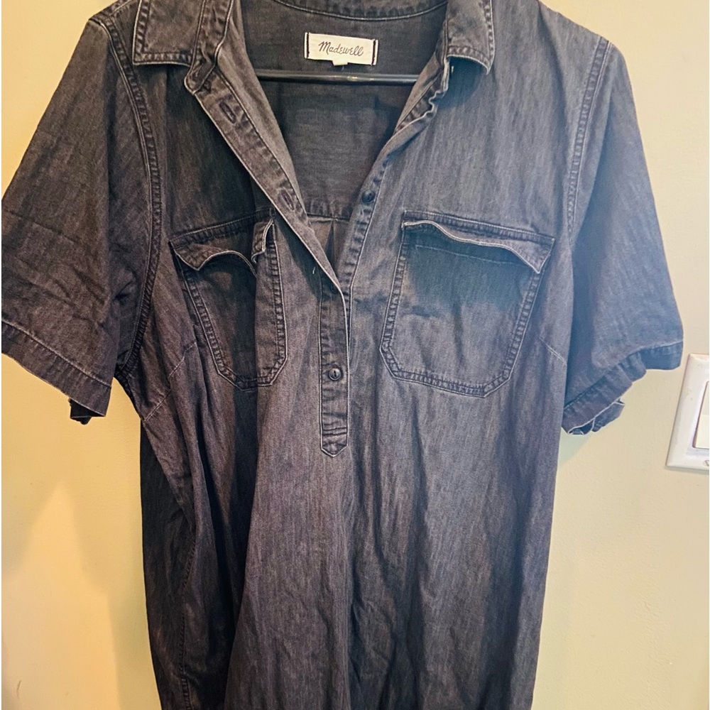 Madewell Chambray Dress